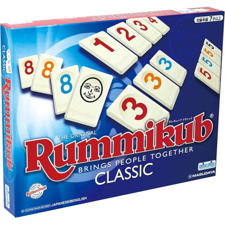 Masudaya Corporation Rummikub CLASSIC–Board Game (Japanese Edition)