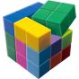 Masudaya Corporation ChaChaCube Puzzle Building Blocks Toy – Educational Brain Training