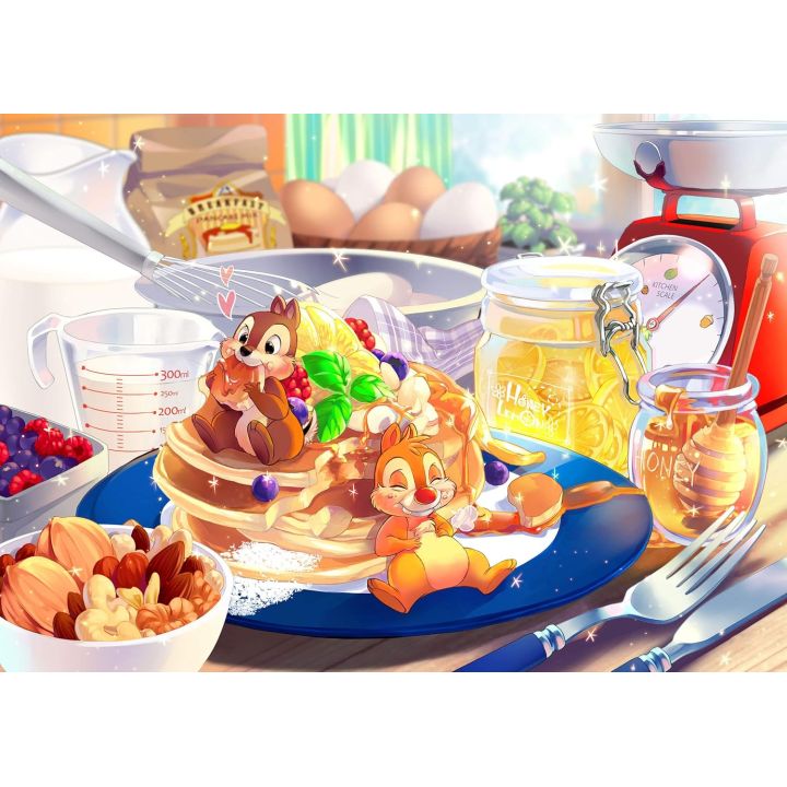 TENYO Disney – Chip & Dale Sweet Temptation 108-Piece Jigsaw Puzzle (Japanese Edition)