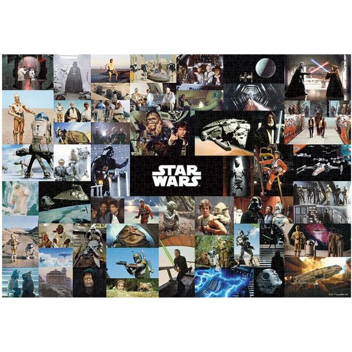 TENYO Star Wars – Famous Scene Collection 1000-Piece Jigsaw Puzzle (Japanese Edition)