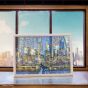 TENYO Disney – You, Me and the City 1000-Piece Jigsaw Puzzle (Stained Art Series, Japanese Import)