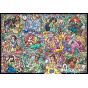TENYO Disney – Princess Collection 1000-Piece Jigsaw Puzzle (Stained Art Series, Japanese Import)