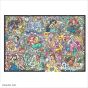 TENYO Disney - Princess Collection Puzzle 1000 pièces (Stained Art Series, Japanese Import)