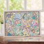 TENYO Disney – Princess Collection 1000-Piece Jigsaw Puzzle (Stained Art Series, Japanese Import)