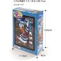 TENYO 266-Piece Jigsaw Puzzle Donald Duck [Gyutto Series - Stained Art]