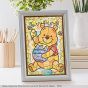 TENYO 266-Piece Jigsaw Puzzle Disney Winnie the Pooh – Pure White Gyutto Series [Stained Glass]