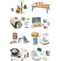 RE-MENT Puchi Sample Series: Nekota-san's Daily Life – Re-Ment Miniature Figure Collection (1BOX, 8 Types)