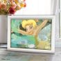 TENYO 266-Piece Disney Tinker Bell Stained Art Jigsaw Puzzle (18.2 x 25.7 cm)