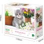 EPOCH 300-Piece Jigsaw Puzzle – “Osumashi Neko-chan” (Cat Edition)