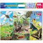 TENYO 60-Piece Child's Puzzle – Insect Encyclopedia (Gakken's Zukan LIVE)