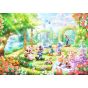 TENYO Disney – Rose-Scented Garden Party 300-Piece Jigsaw Puzzle