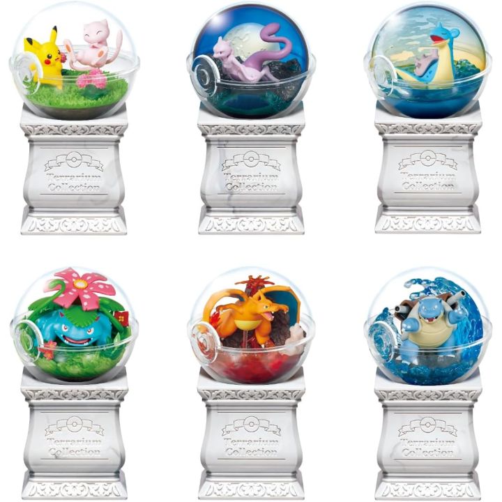 RE-MENT Pokémon Terrarium Collection 15 – 1BOX (6pcs)