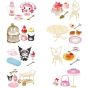 RE-MENT Sanrio My Melody & Kuromi Sweet Tea Party 1BOX (8pcs)