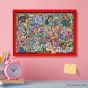 TENYO 300-Piece Disney Princess Collection Stained Glass Jigsaw Puzzle (30.5x43cm)
