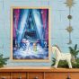 TENYO 300-Piece Hologram Piece Jigsaw Puzzle Disney Frozen "Always Together" (30.5x43cm)