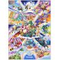 TENYO 300-Piece Jigsaw Puzzle Disney Pixar "Popping Out! Pixar Characters Gathering!" (30.5x43cm)