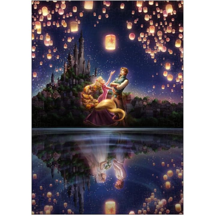TENYO 300-Piece Jigsaw Puzzle Disney Tangled "Reflections of the Future" (30.5x43cm)
