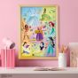 TENYO 300-Piece Hologram Jigsaw Puzzle Disney Princess "Your Wonderful" (30.5x43cm)