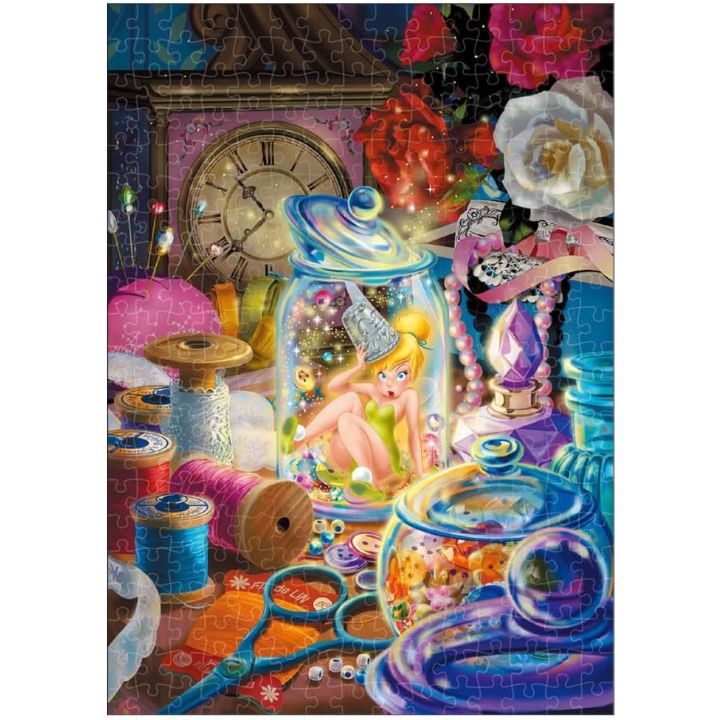 TENYO 300-Piece Hologram Jigsaw Puzzle Disney "Oops, It Fell!" (30.5x43cm)