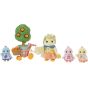 EPOCH Sylvanian Families Citrus Bird Family PVC Doll Set