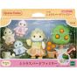 EPOCH Sylvanian Families Citrus Bird Family PVC Doll Set