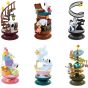 Re‑Ment PEANUTS “Snoopy Spiral Diorama” Miniature Spiral Display Figures – 1 BOX (6 pcs)