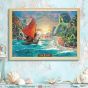 TENYO Disney Moana “Canvas Style” 300‑Piece Jigsaw Puzzle – Japanese Import