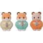 EPOCH Sylvanian Families – Hamster Family (Japanese Import)