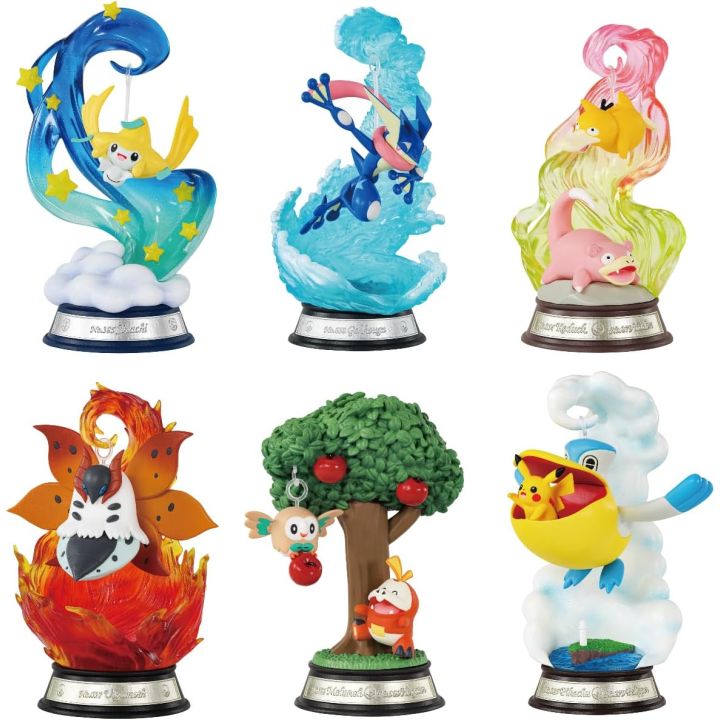 RE-MENT Pokémon Swing Vignette Collection 3 – 1BOX (6 Pieces)