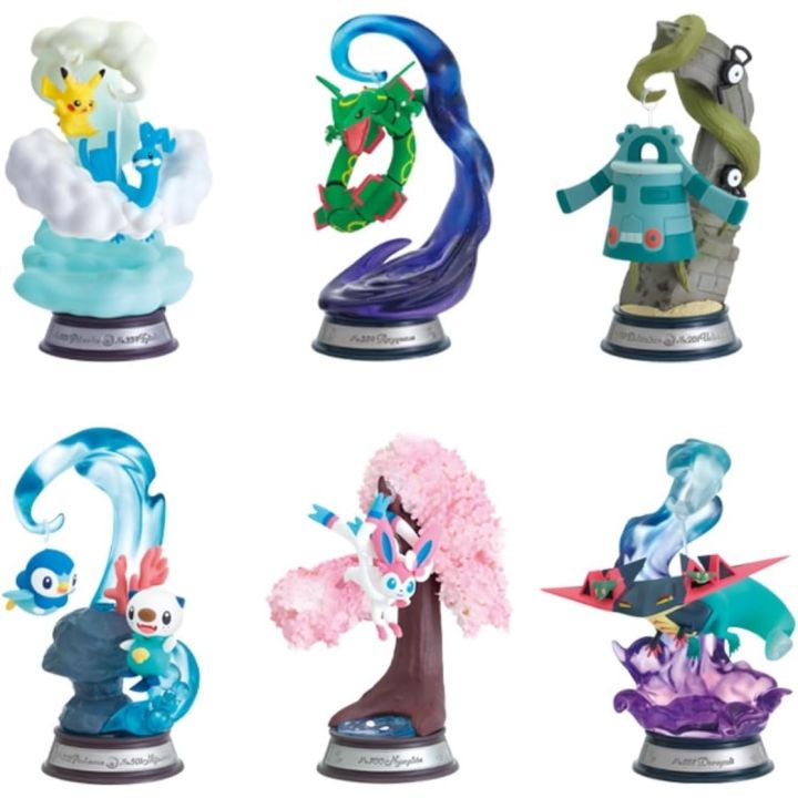 RE-MENT Pokémon Swing Vignette Collection 2 – 1BOX (6 Pieces)