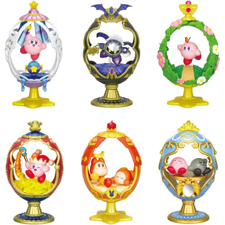 RE-MENT Kirby OVALTIQUE COLLECTION 1BOX (6 Pieces) Japanese Import