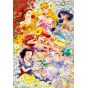 TENYO Disney Floral Princess 300-Piece Jigsaw Puzzle (30.5×43cm) – Beautiful Puzzle for All Ages (Japanese Import)