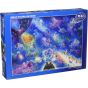 TENYO Disney All-Star Symphony 500-Piece Glow-in-the-Dark Jigsaw Puzzle (35×49cm) – Magical Collectible Puzzle (Japanese Import)