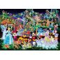 TENYO Disney Magical Illumination 500-Piece Jigsaw Puzzle (35×49cm) – Radiant Nighttime Fantasy (Japanese Import)