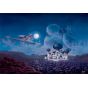 TENYO Disney Aladdin Flight Over Agrabah 500-Piece Stained Art Jigsaw Puzzle (25×36cm) – Gyuutto Series
