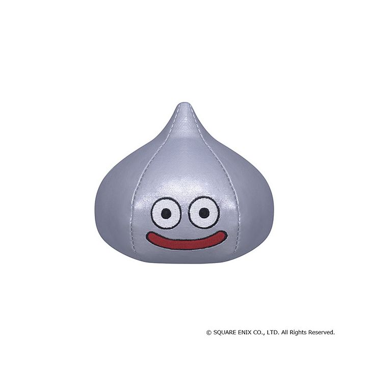 Square Enix Dragon Quest Smile Slime Plush – Metal Slime (S Size)