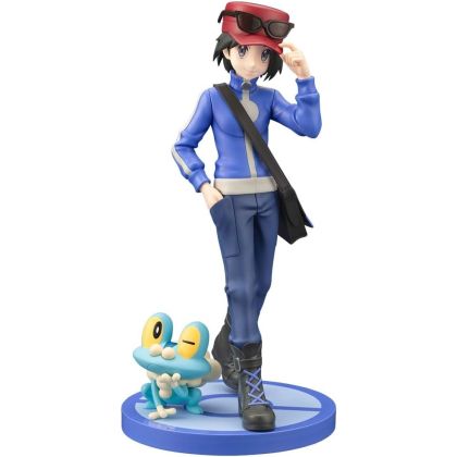 Calem with Froakie (1/8...