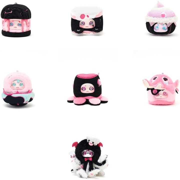 Softopia(TM) CINO Black Monday (Soft Vinyl Plush Blind Box 6pcs Set)