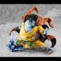 MEGAHOUSE One Piece SA-MAXIMUM Sea Knight Jinbe [Ultra Limited Reissue] – Portrait of Pirates Figure