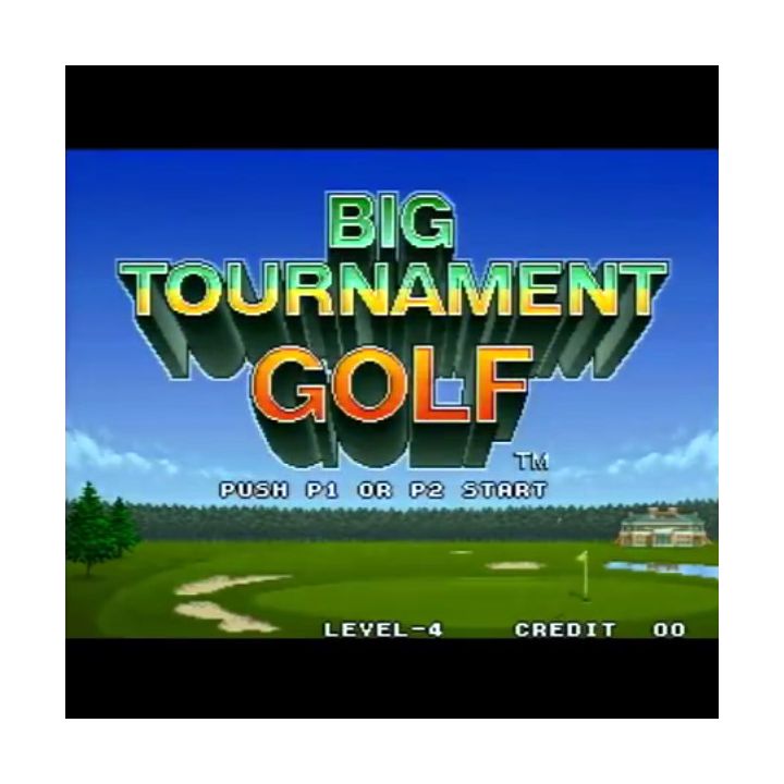 SNK Big Tournament Golf / Neo Turf Masters NEO GEO MVS