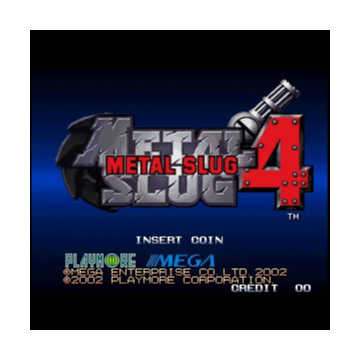 SNK Metal Slug 4 NEO GEO MVS