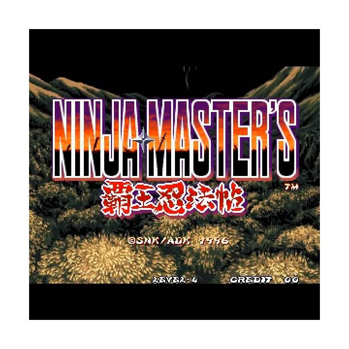 SNK Ninja Master's - Haoh NinpouChou NEO GEO MVS