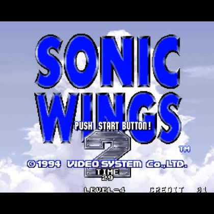 SNK Sonic Wings 2 / Aero...