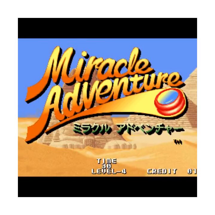 SNK Miracle Adventure / Spin Master NEO GEO MVS