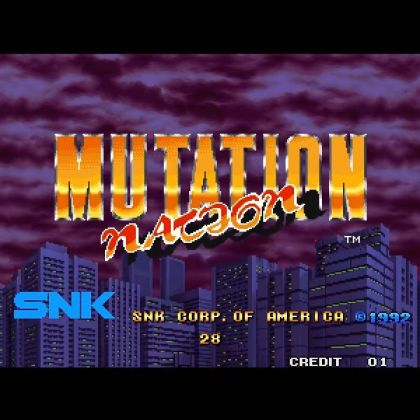 SNK Mutation Nation NEO GEO...