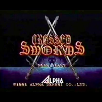 SNK Crossed Swords NEOGEO MVS