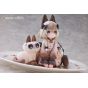 RIBOSE DLC Series Tea Time Cats x Siamese Cat Azuki-san Friendship Collaboration Set (Non-Scale Figure)
