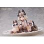 RIBOSE DLC Series Tea Time Cats x Siamese Cat Azuki-san Friendship Collaboration Set (Non-Scale Figure)