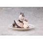 RIBOSE DLC Series Tea Time Cats x Siamese Cat Azuki-san Friendship Collaboration Set (Non-Scale Figure)