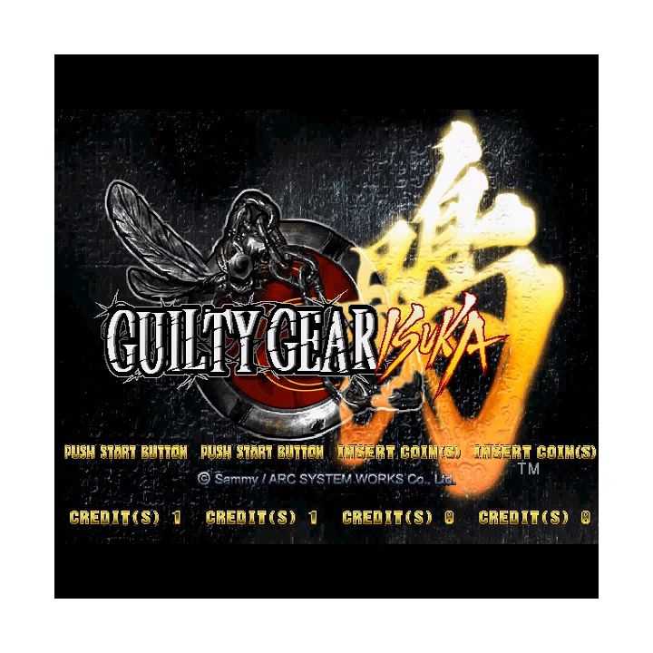 Arc System Works Guilty Gear Isuka Atomiswave Arcade PCB Importation japonaise